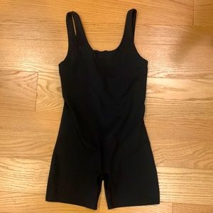 Girlfriend Collective black unitard size medium